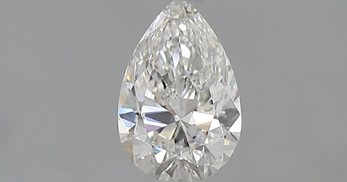 0.56 carat G-VVS1 Natūralus Pear Deimantas (1)