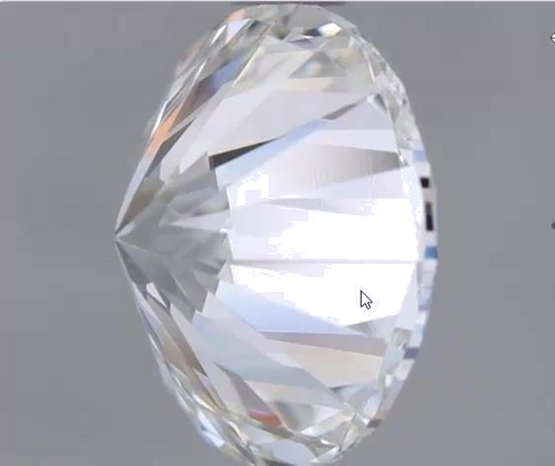 1.51 carat H-VVS2 Excellent cut Natūralus Round Deimantas (1)