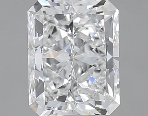 2.0 carat E-SI1 Natūralus Radiant Deimantas (1)