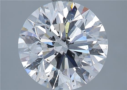 2.85 carat G-SI2 Excellent cut Natūralus Round Deimantas (1)