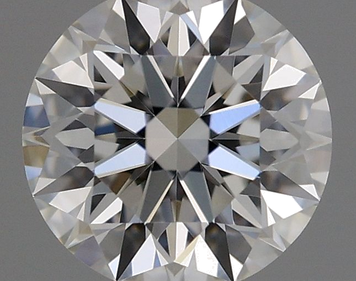 0.42 carat F-VVS1 Excellent cut Natūralus Round Deimantas (1)