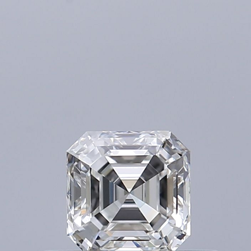 0.37 carat F-VVS1 Natūralus Asscher Deimantas (1)
