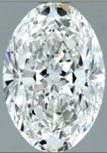 1.81 carat H-VS2 Natūralus Oval Deimantas (1)