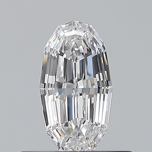0.5 carat D-VS1 Natūralus Oval Deimantas (1)