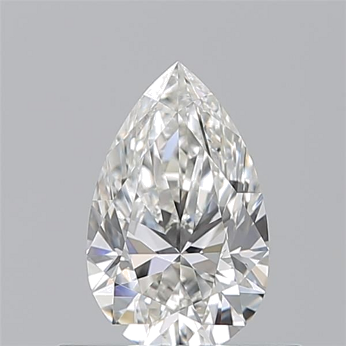 0.53 carat H-VS1 Natūralus Pear Deimantas (1)