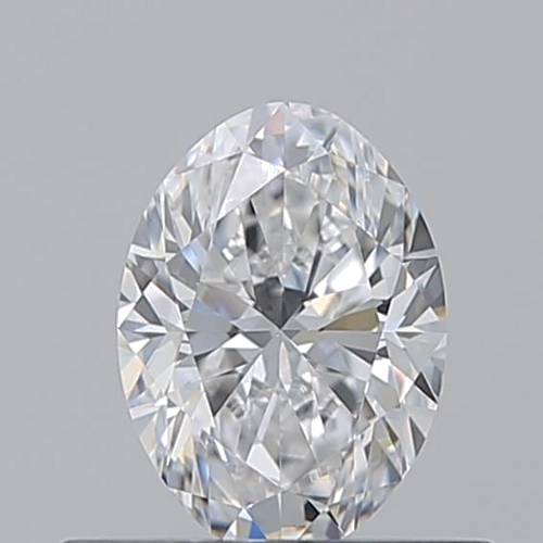 0.5 carat D-VS2 Natūralus Oval Deimantas (1)