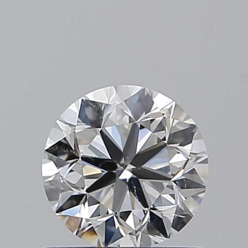 0.9 carat F-SI1 Very Good cut Natūralus Round Deimantas (1)