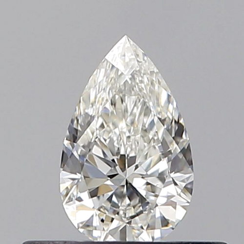 0.3 carat G-VS1 Natūralus Pear Deimantas (1)