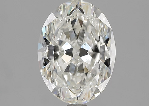 1.71 carat I-VS2 Natūralus Oval Deimantas (1)