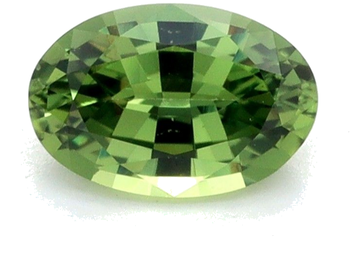 0.54 carat GREEN Oval Safyras (1)