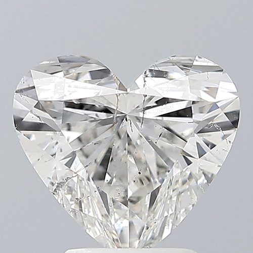 3.01 carat G-SI2 Natūralus Heart Deimantas (1)