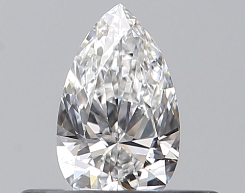 0.25 carat F-VS1 Natūralus Pear Deimantas (1)