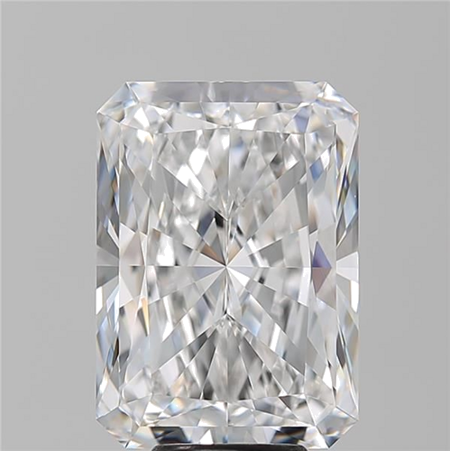 7.03 carat D-VVS2 Natūralus Radiant Deimantas (1)