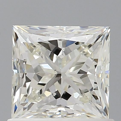 1.01 carat K-SI2 Natūralus Princess Deimantas (1)