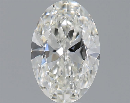 0.4 carat H-VVS2 Natūralus Oval Deimantas (1)