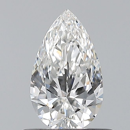 0.5 carat F-VS1 Natūralus Pear Deimantas (1)