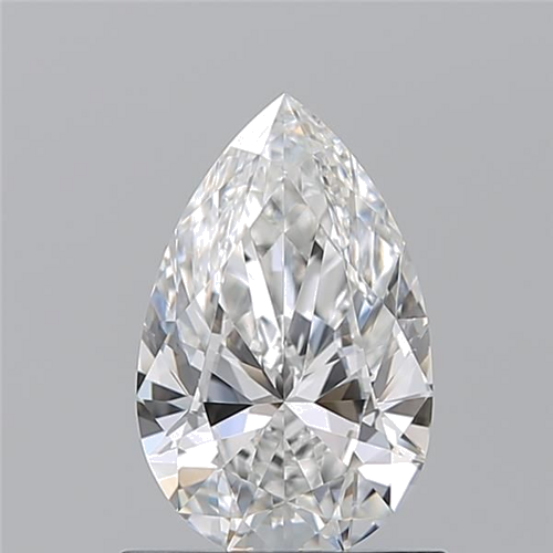 0.91 carat F-VS1 Natūralus Pear Deimantas (1)