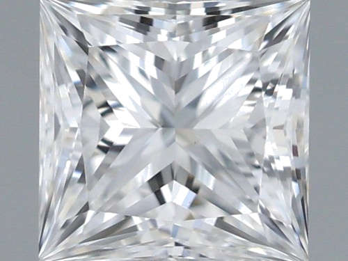 0.5 carat E-VS1 Natūralus Princess Deimantas (1)
