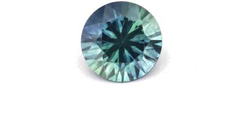 0.56 carat GREEN Round Safyras (1)