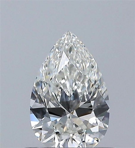 0.54 carat H-VS1 Natūralus Pear Deimantas (1)