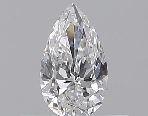 0.3 carat D-SI1 Natūralus Pear Deimantas (1)