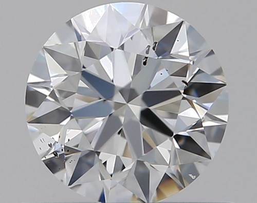 0.51 carat D-SI2 Excellent cut Natūralus Round Deimantas (1)