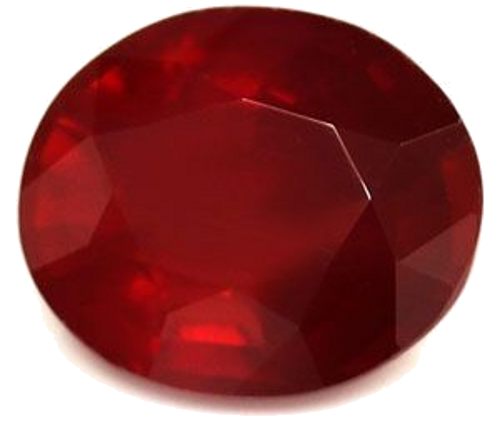 0.69 carat RED Oval Rubinas (1)