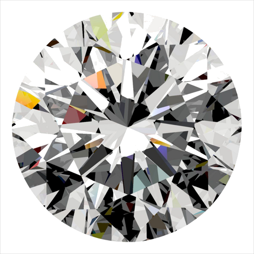 0.32 carat G-VS2 Excellent cut Natūralus Round Deimantas (1)