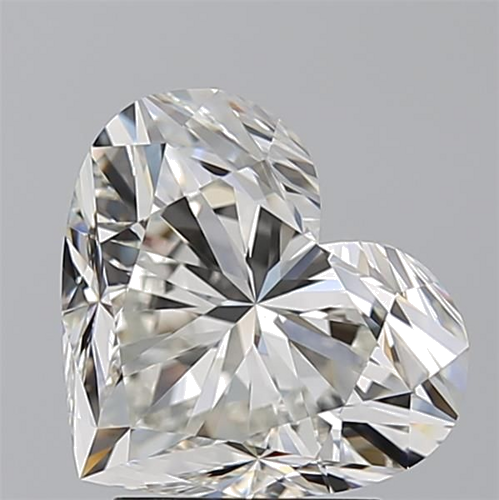3.01 carat I-VVS1 Natūralus Heart Deimantas (1)