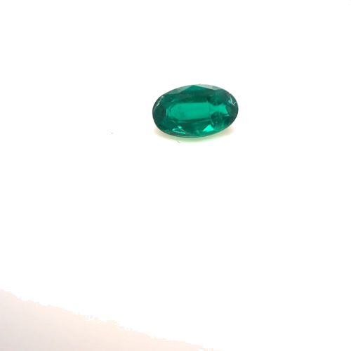 0.24 carat GREEN Oval Smaragdas (1)