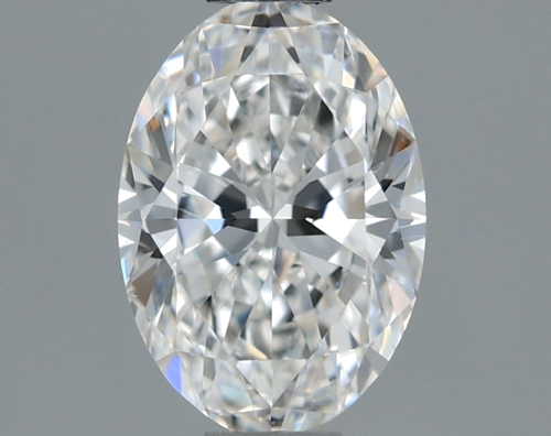 0.6 carat F-SI1 Natūralus Oval Deimantas (1)