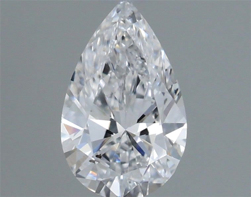 0.4 carat D-SI1 Natūralus Pear Deimantas (1)