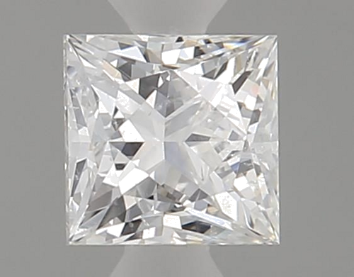 0.4 carat F-SI2 Natūralus Princess Deimantas (1)