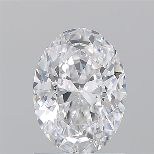 1.2 carat D-SI1 Natūralus Oval Deimantas (1)