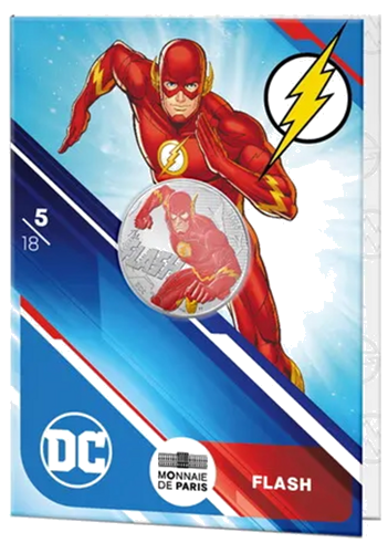 10 евро FLASH 2025 серебряная монета Франции в BU карточке (3)