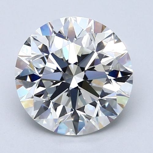 3.71 carat H-VS1 Excellent cut Natūralus Round Deimantas (1)