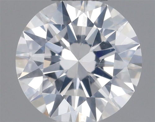 0.37 carat F-SI1 Excellent cut Natūralus Round Deimantas (1)