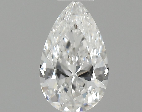 0.26 carat F-VVS1 Natūralus Pear Deimantas (1)