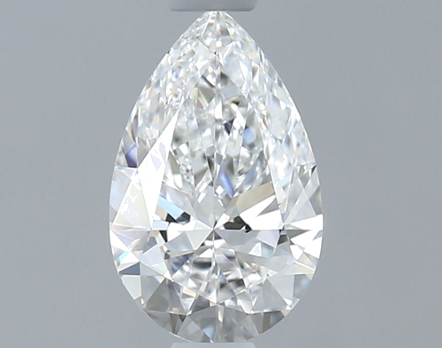 0.51 carat E-IF Natūralus Pear Deimantas (1)