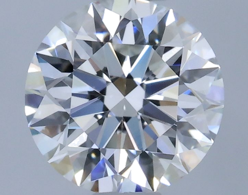0.61 carat F-VVS2 Excellent cut Natūralus Round Deimantas (1)