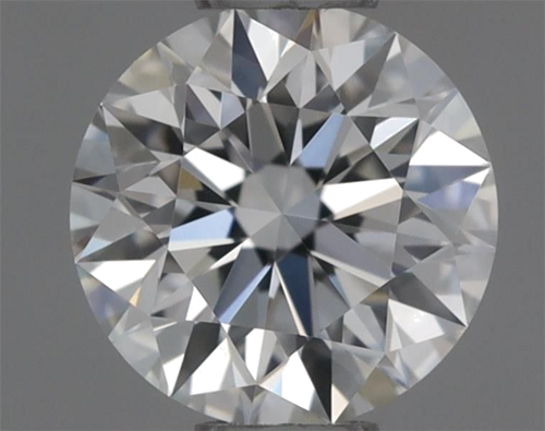 0.33 carat F-VVS1 Excellent cut Natūralus Round Deimantas (1)