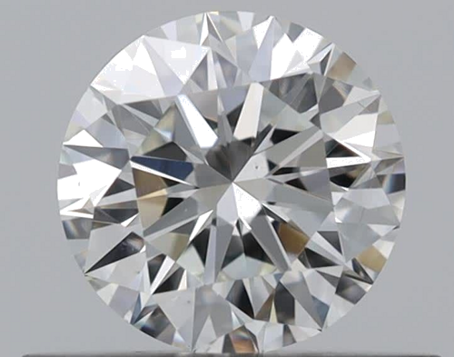 0.43 carat H-VS1 Excellent cut Natūralus Round Deimantas (1)