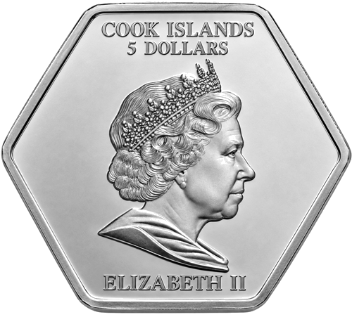 5 dolāri Pāvests Benedikts XVI 2006 Kuka Salas sudraba monēta (2)