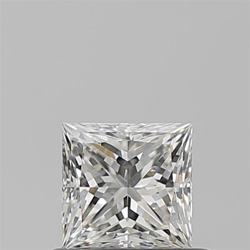 0.61 carat H-SI1 Natūralus Princess Deimantas (1)