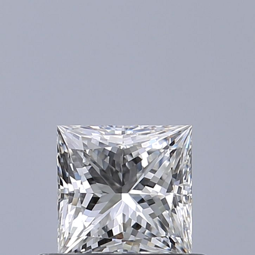 0.5 carat F-VS2 Natūralus Princess Deimantas (1)