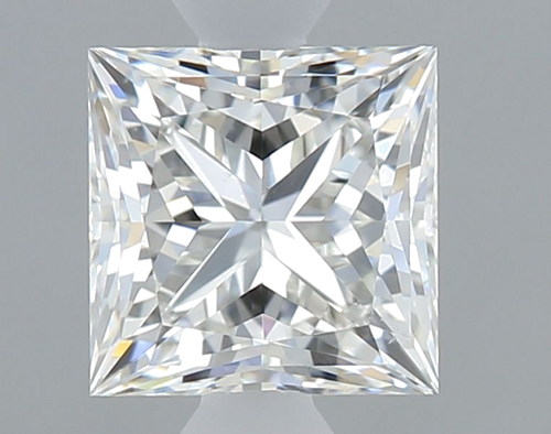 0.8 carat H-SI1 Natūralus Princess Deimantas (1)