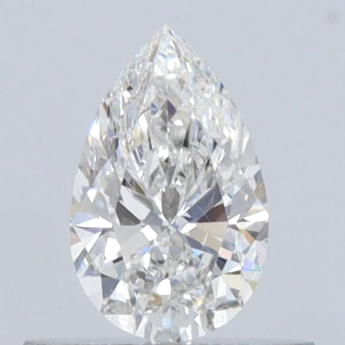 0.31 carat E-SI1 Natūralus Pear Deimantas (1)