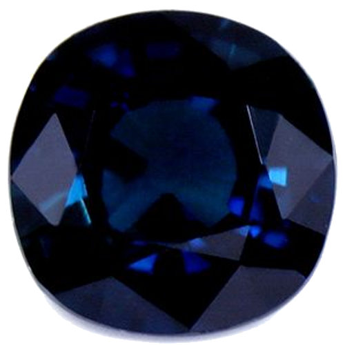 0.84 carat BLUE Cushion Safyras (1)