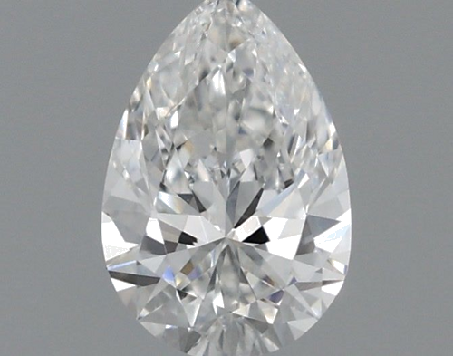 0.3 carat F-VVS1 Natūralus Pear Deimantas (1)
