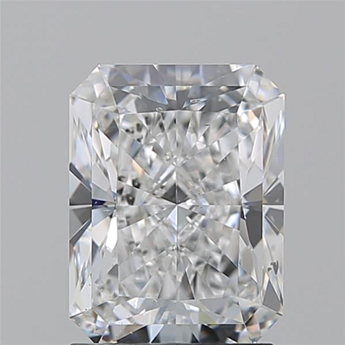 2.01 carat E-SI1 Natūralus Radiant Deimantas (1)
